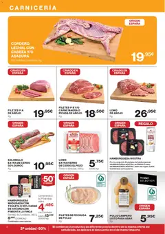 Vista previa El Corte Inglés ofertas válido desde el 12.02.2026 | Página: 4 | Productos: Cerdo, Φίλτρο καφέ, Σοκολατούχο γάλα, Bandeja