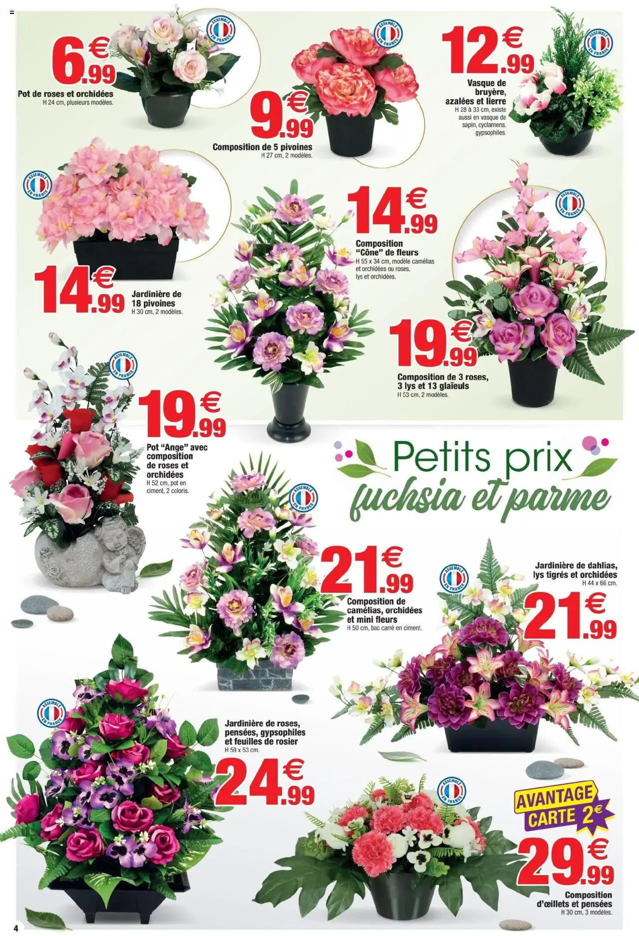  | Page: 4 | Produits: Rosier, Jardinière