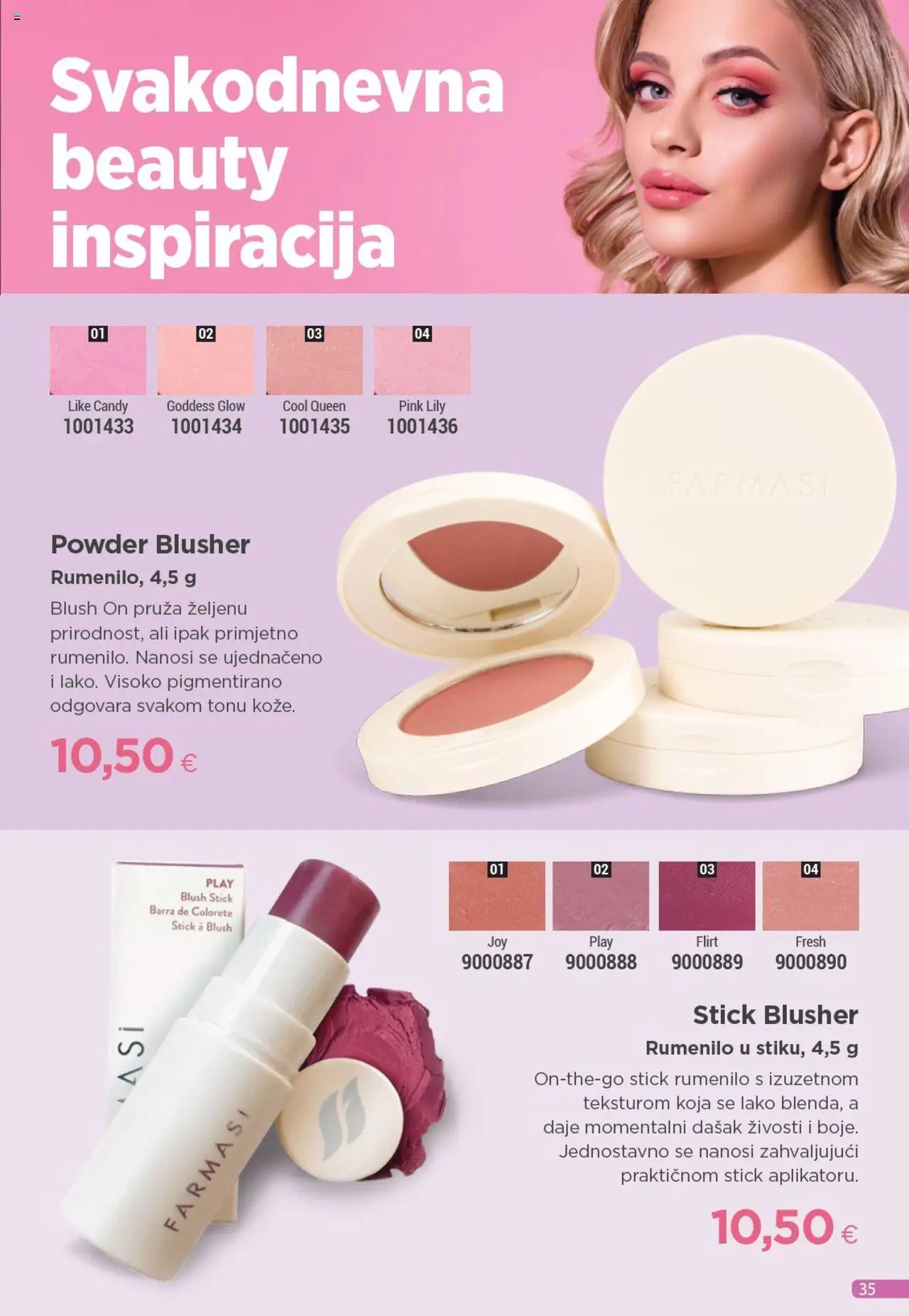 Farmasi katalog | vrijedi od 01.08.2025 | Stranica: 35 | Proizvodi: Rumenilo