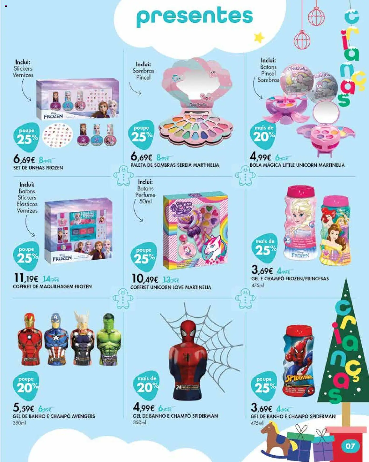 Pingo Doce Bem Estar Natal Lojas Madeira │ válido de 18.11.2025 | Página: 3 | Produtos: Perfume, Gel de banho, Sombras, Banho