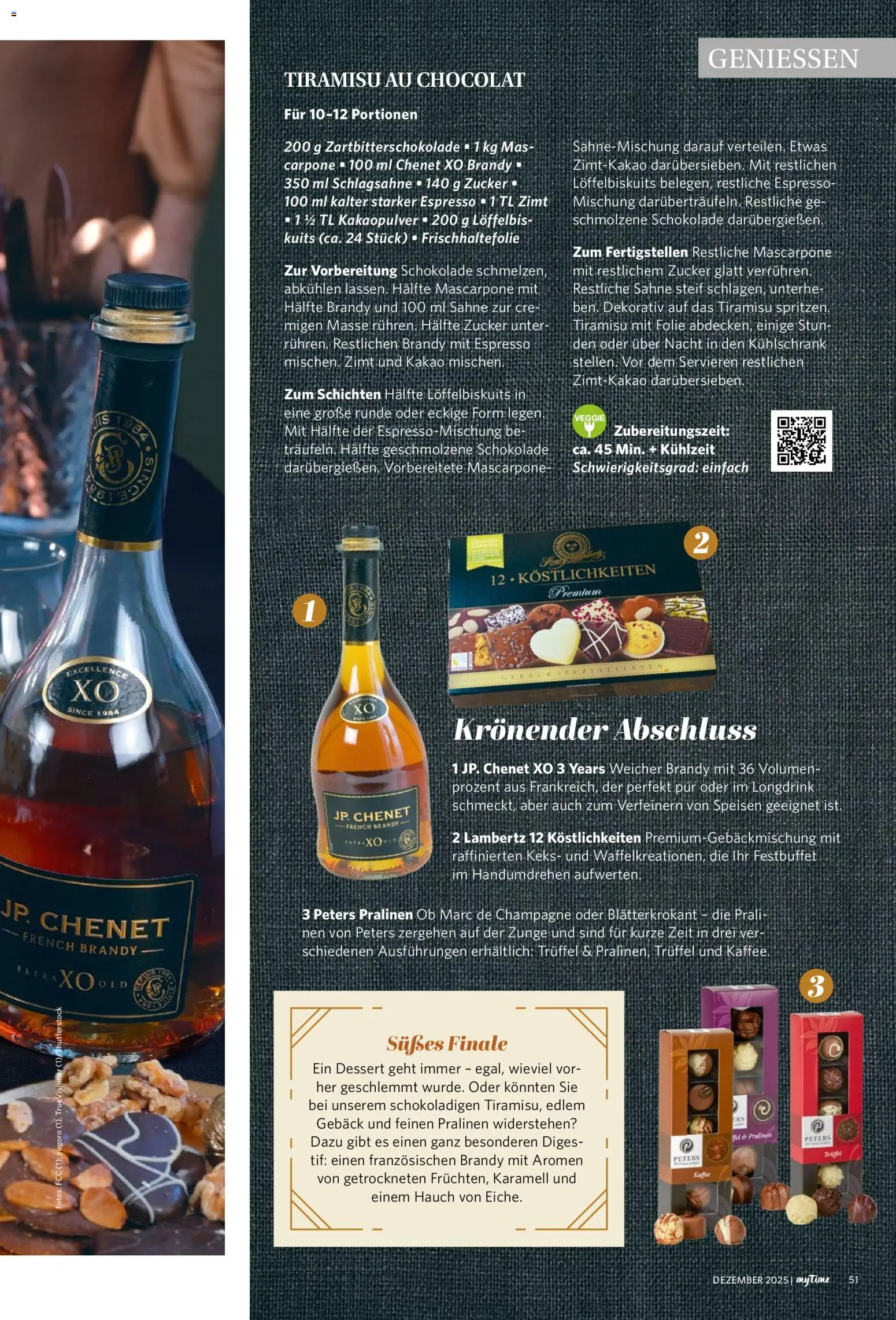 Combi  myTime Dezember 2025 – gültig ab 01.12.2025 | Seite: 51 | Produkte: Mascarpone, Kühlschrank, Zucker, Sahne