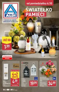 Pogląd oferty "Aldi Gazetka - Światełko pamięci" - ważna od 06.10.2025