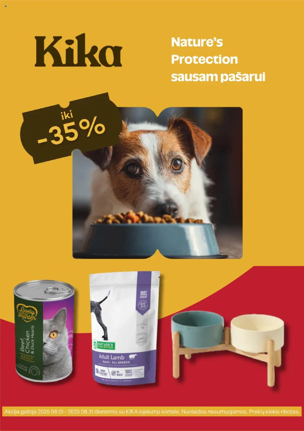KIKA leidinys│galioja nuo 09.08.2025 | Puslapis: 1