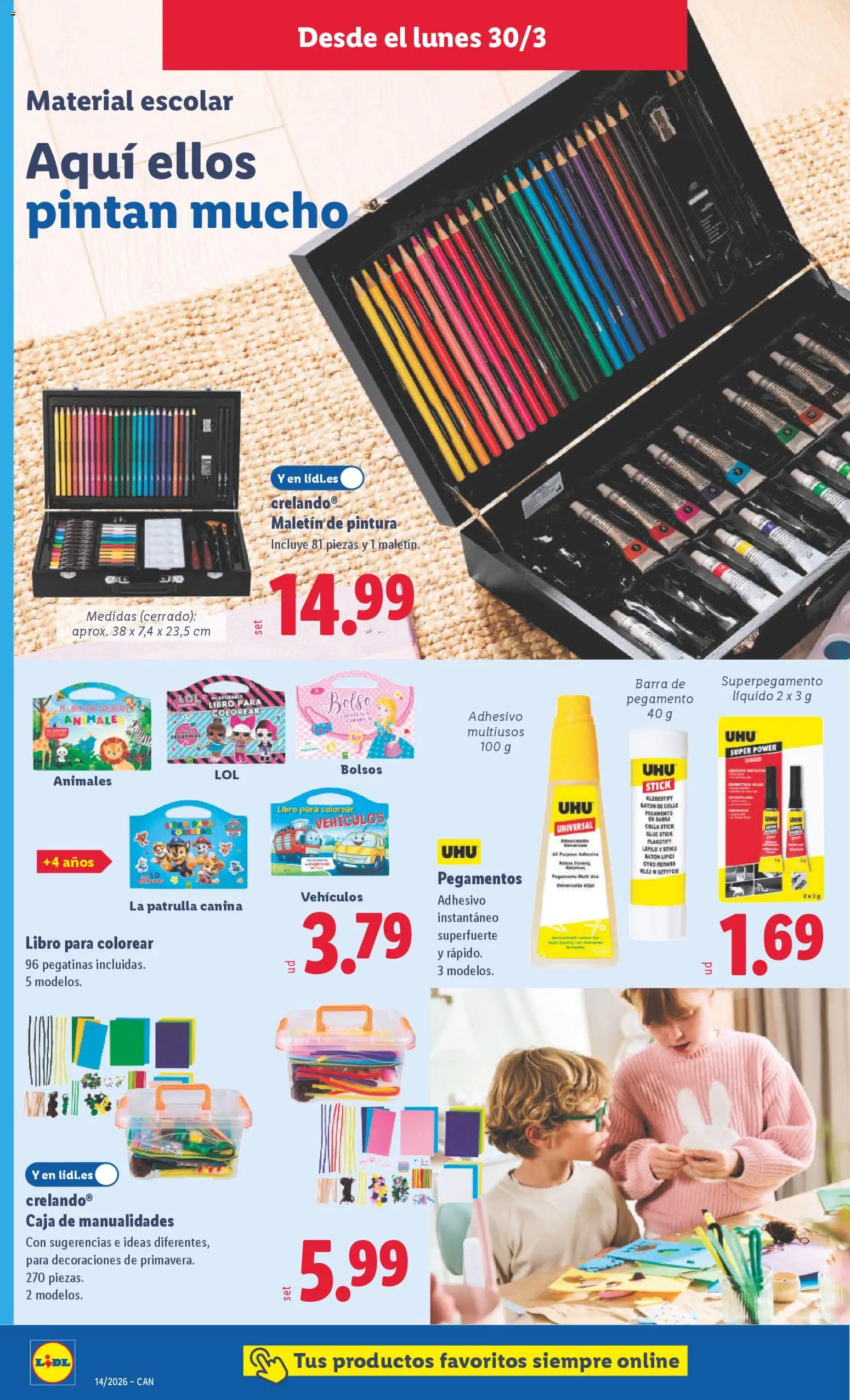 Lidl folleto de bazar │ válido desde el 30.03.2026 | Página: 10 | Productos: Bolso, Caja