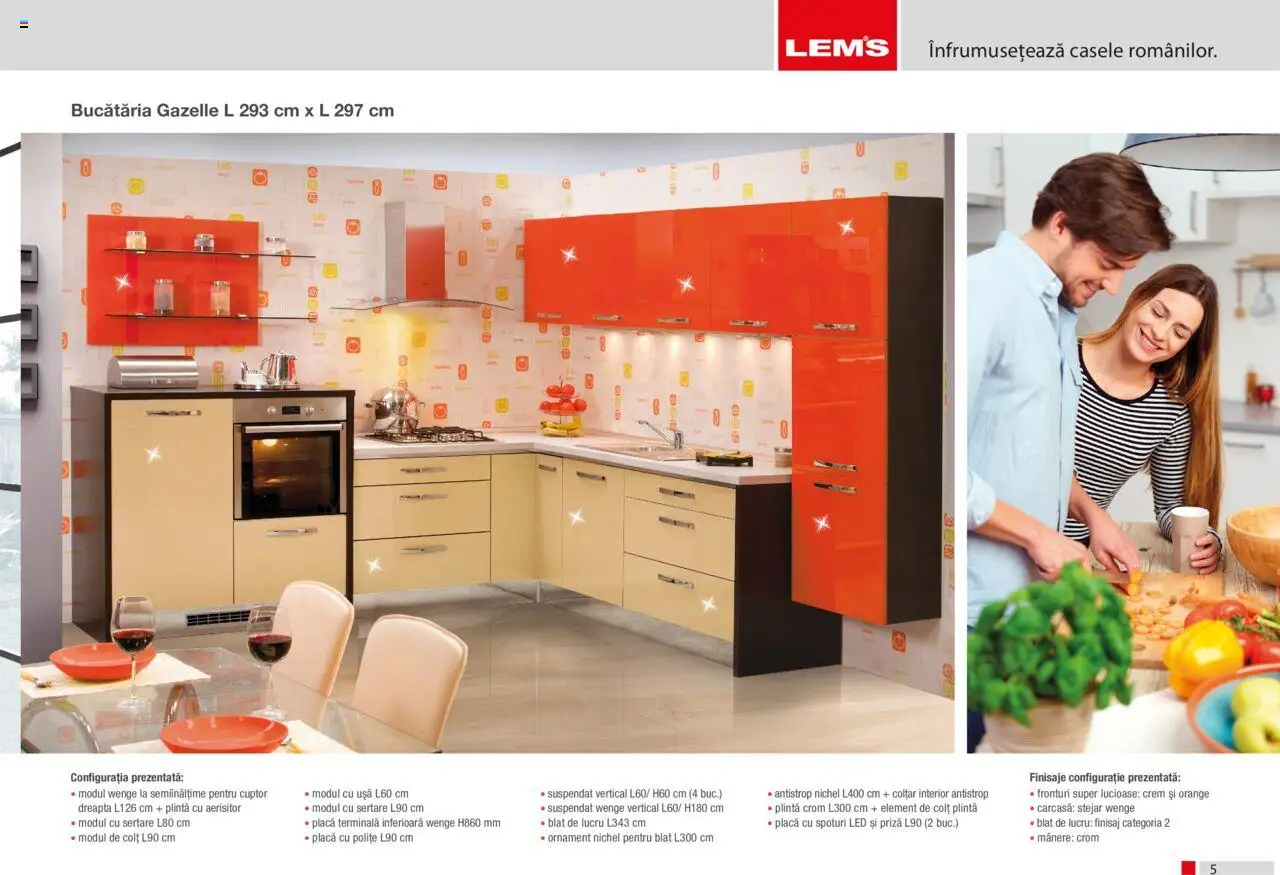 Noul catalog Lem’s – valabil de la 17.11.2023 | Pagină: 5 | Produse: Carcasă, Cuptor, Colțar, Ușă