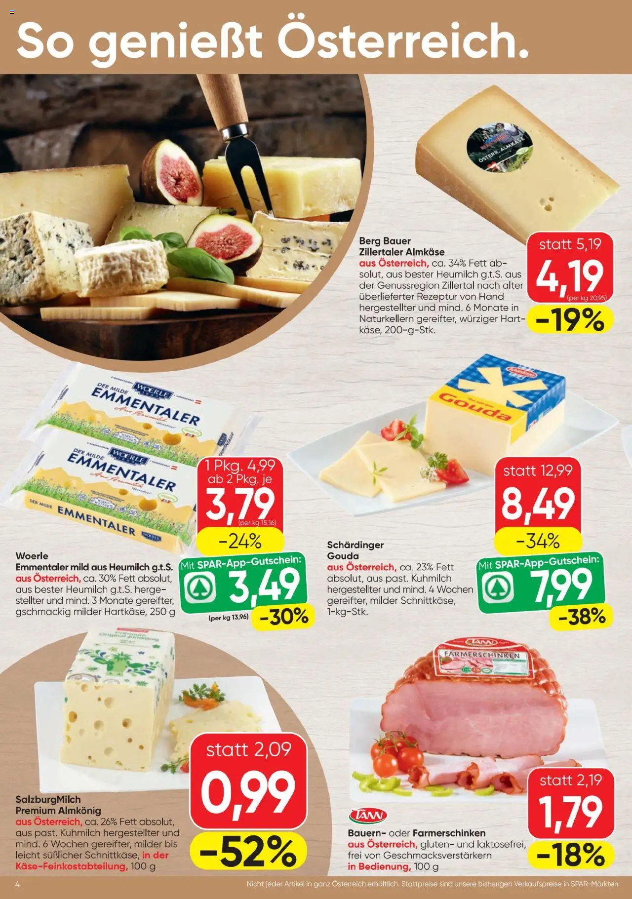 Spar Flugblatt gültig ab 14.08.2025 | Seite: 4