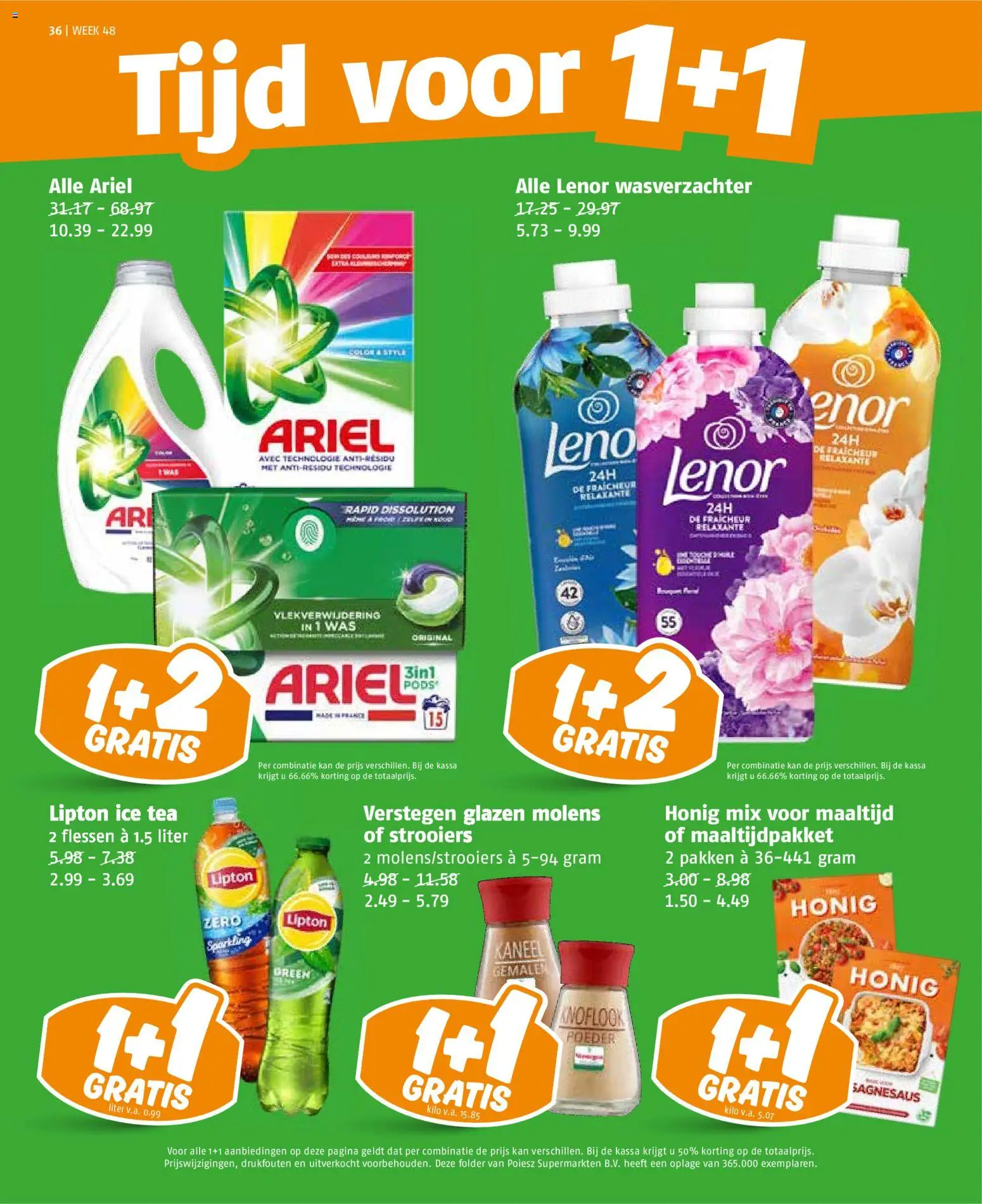 {H1} | Pagina: 36 | Producten: Kan, Was, Poeder, Knoflook