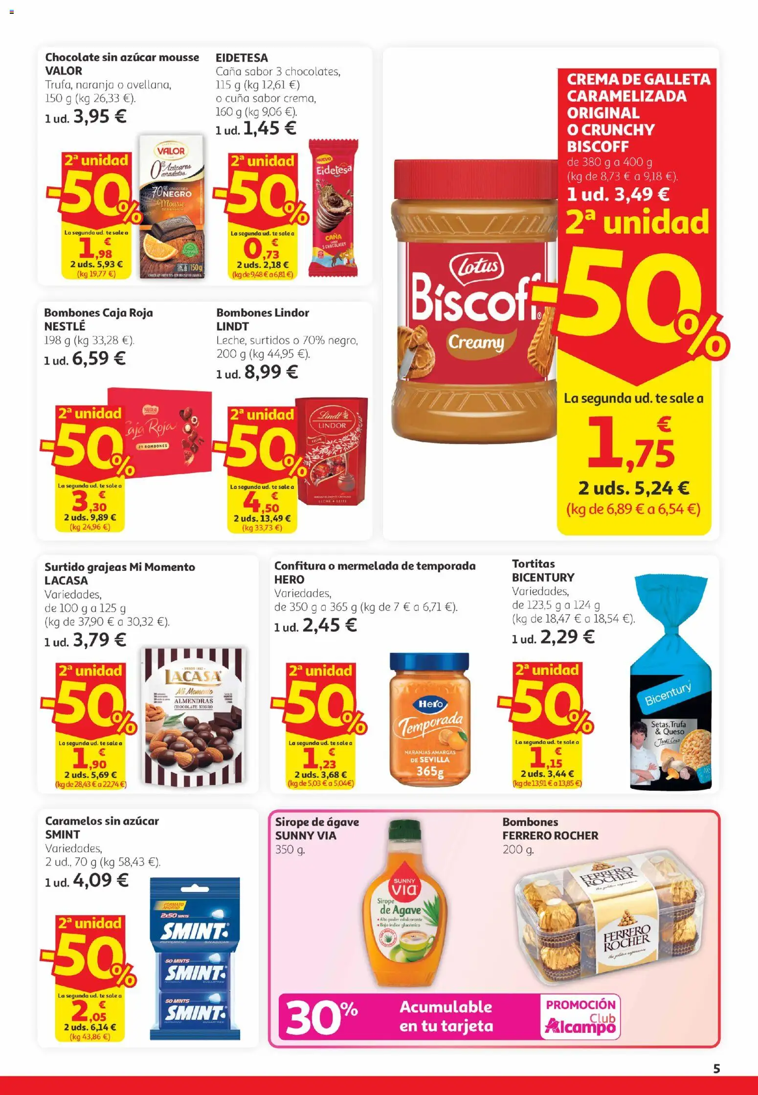 Alcampo -  Canarias │ válido desde el 26.02.2026 | Página: 5 | Productos: Mousse, Queso, Cuna, Caja