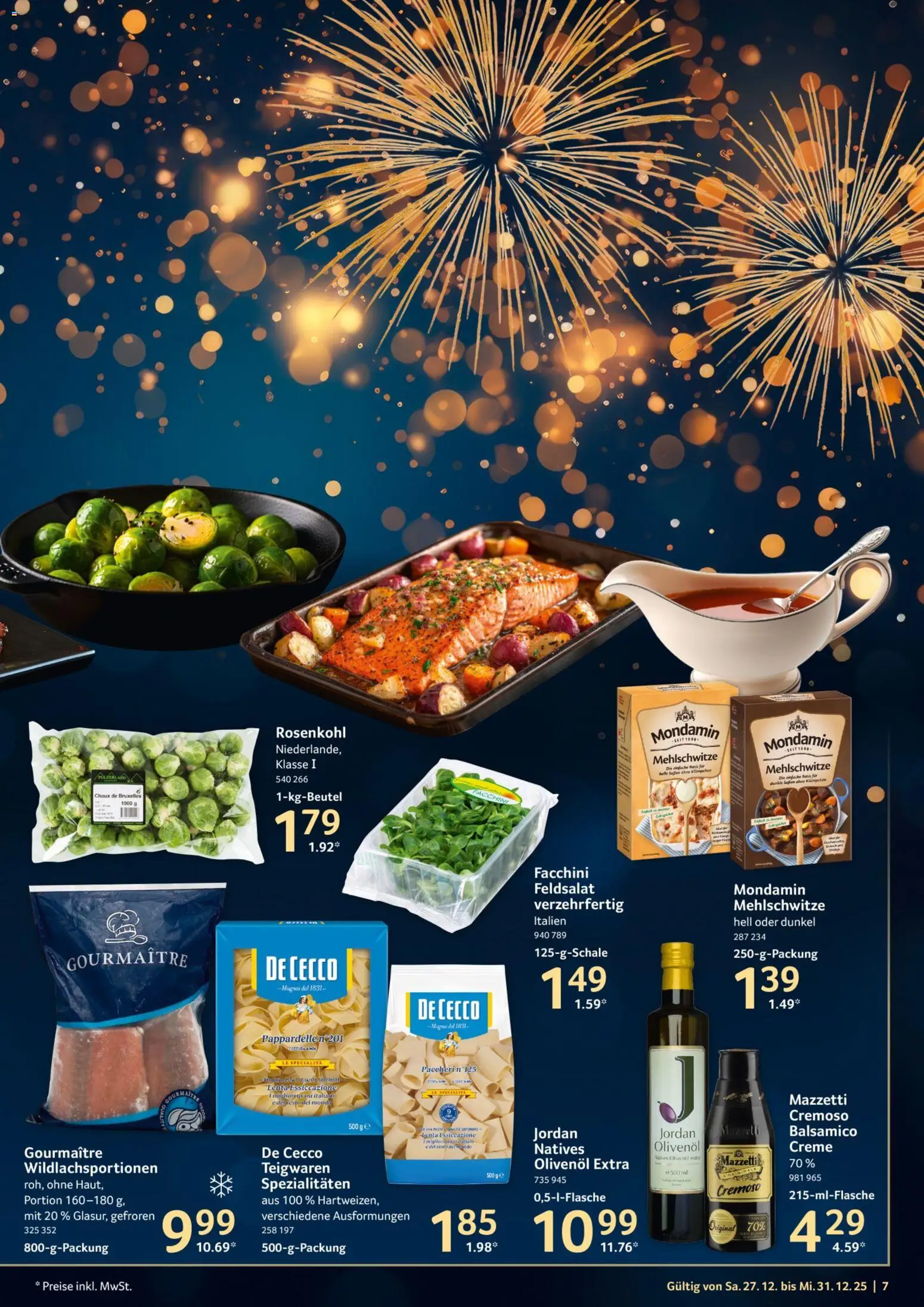 Selgros Prospekt 	 – gültig ab 27.12.2025 | Seite: 7 | Produkte: Balsamico, Olivenol, Creme