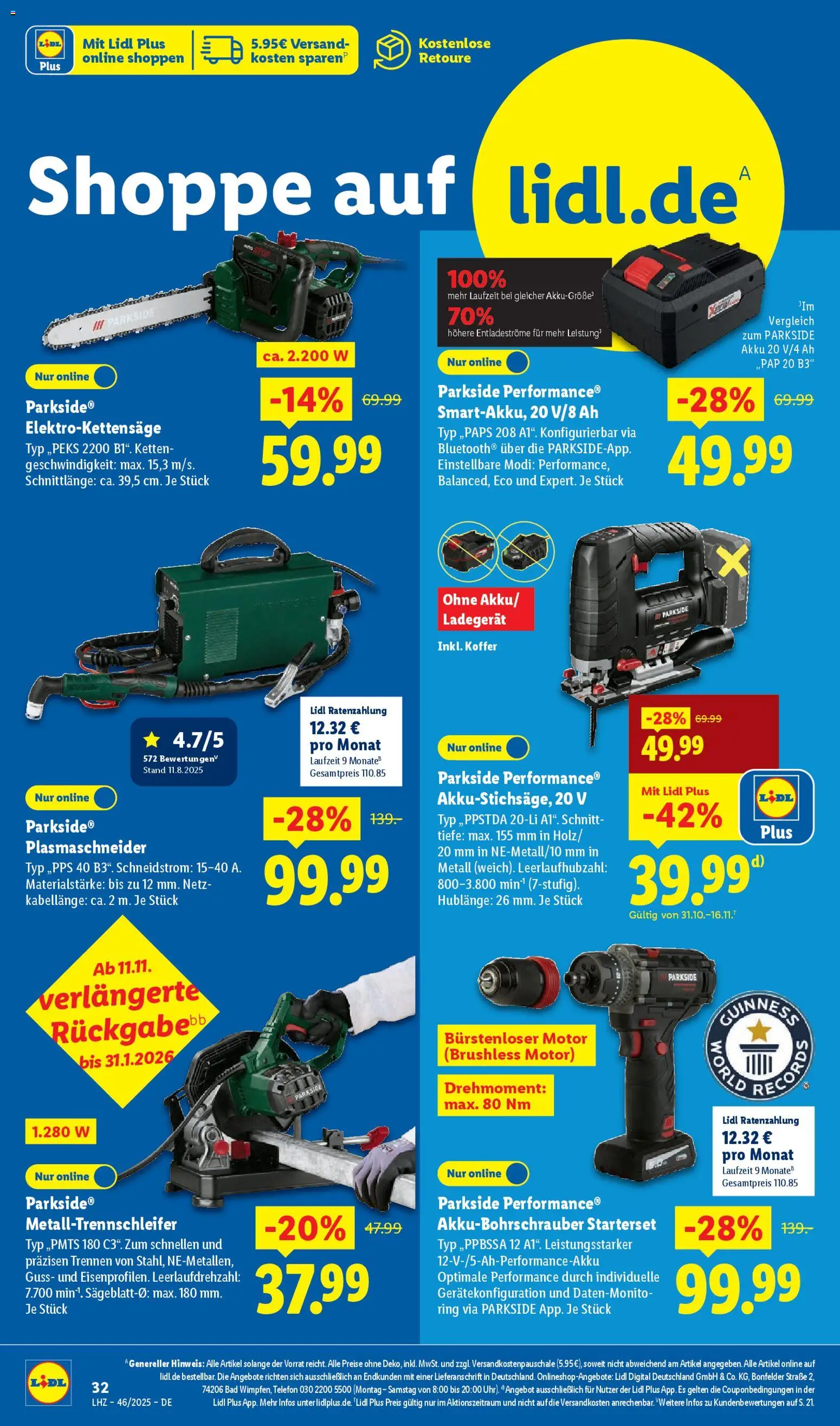 Lidl Prospekt Zossen – gültig ab 10.11.2025 | Seite: 48 | Produkte: Bad, Koffer, Ladegerät, Telefon