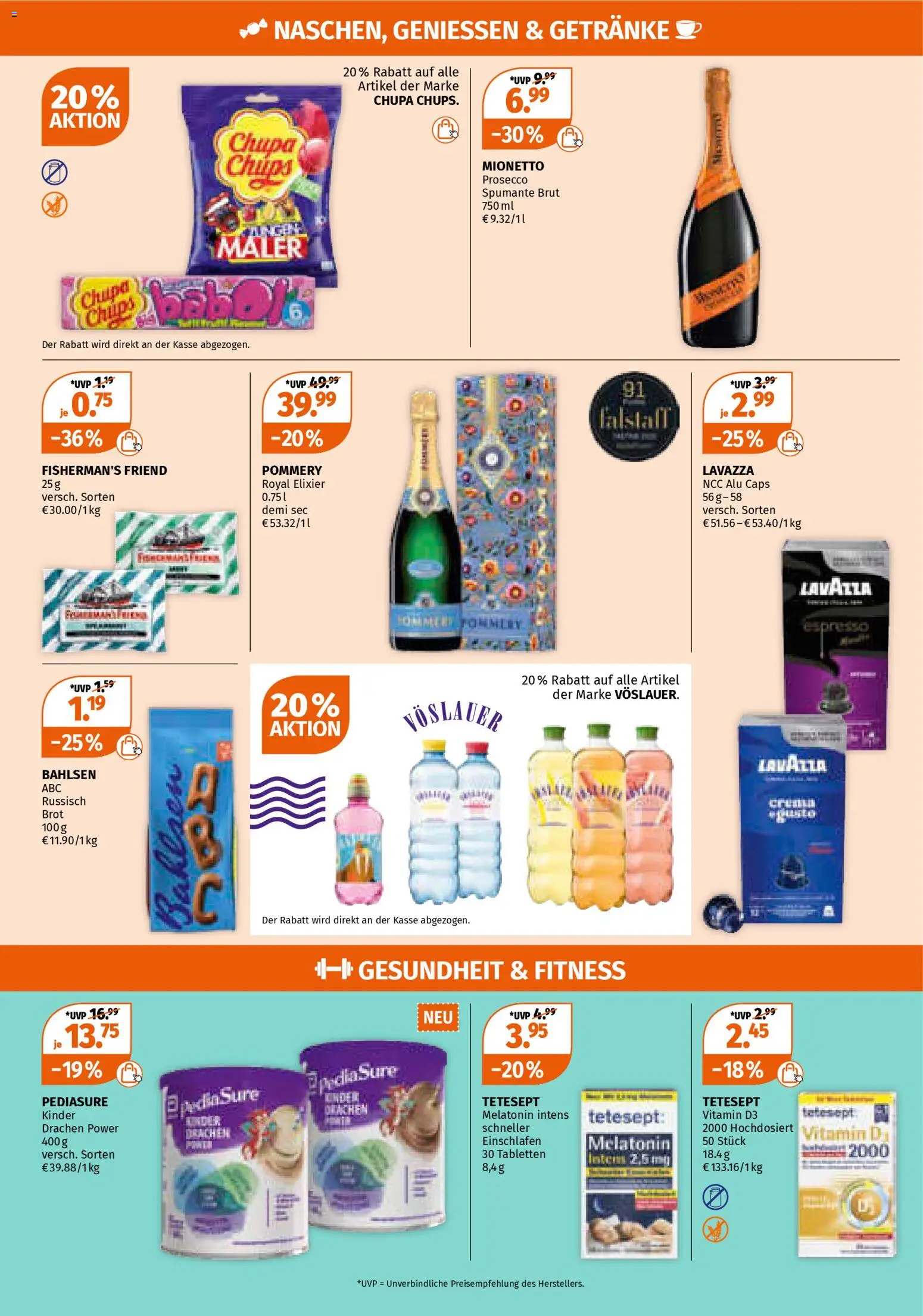 Müller Prospekt 	 – gültig ab 10.11.2025 | Seite: 15 | Produkte: Lavazza, Prosecco, Brot, Chips