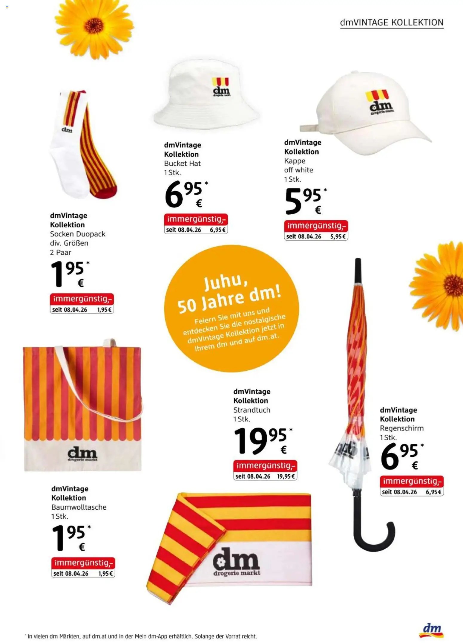dm drogerie markt Journal April 2026 gültig ab 09.04.2026 | Seite: 17 | Produkte: Socken, Kappe, Regenschirm