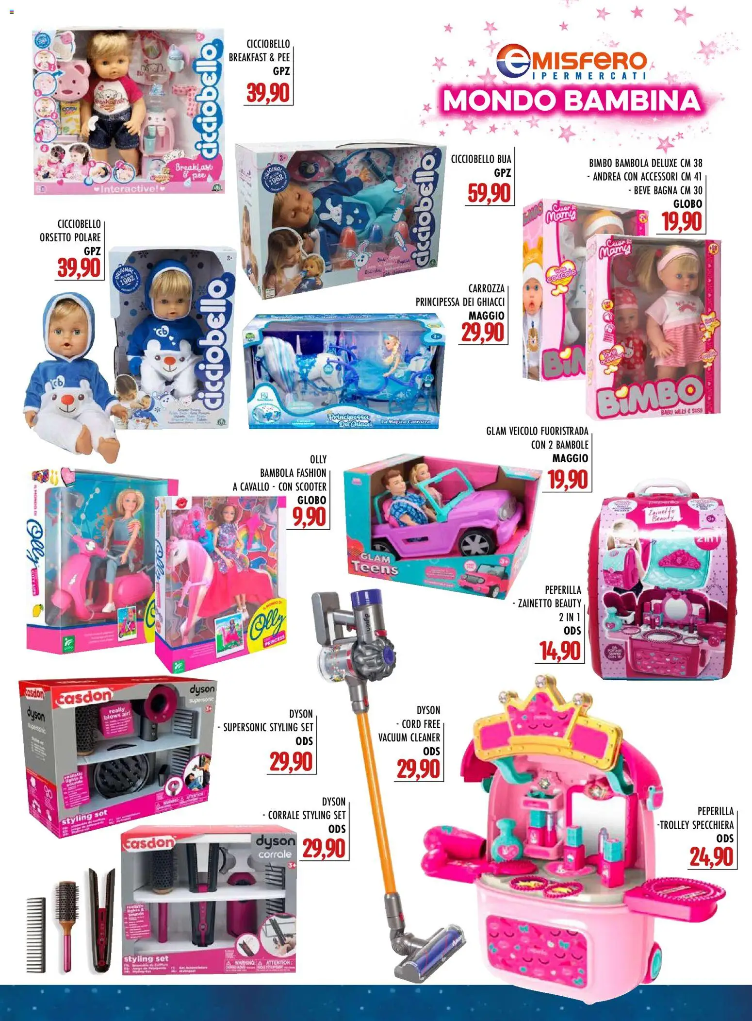 Volantino Emisfero del 13.11.2025 | Pagina: 27 | Prodotti: Dyson, Trolley