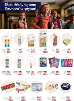 Rossmann Eylül Ev & Yaşam Kataloğ - 01.09.2025 tarihinden itibaren geçerlidir | Sayfa: 11 | Ürünler: Kutu, Su, Oyun hamuru, Oyun