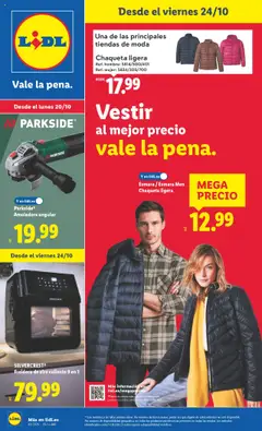 Vista previa Lidl folleto de bazar válido desde el 20.10.2025