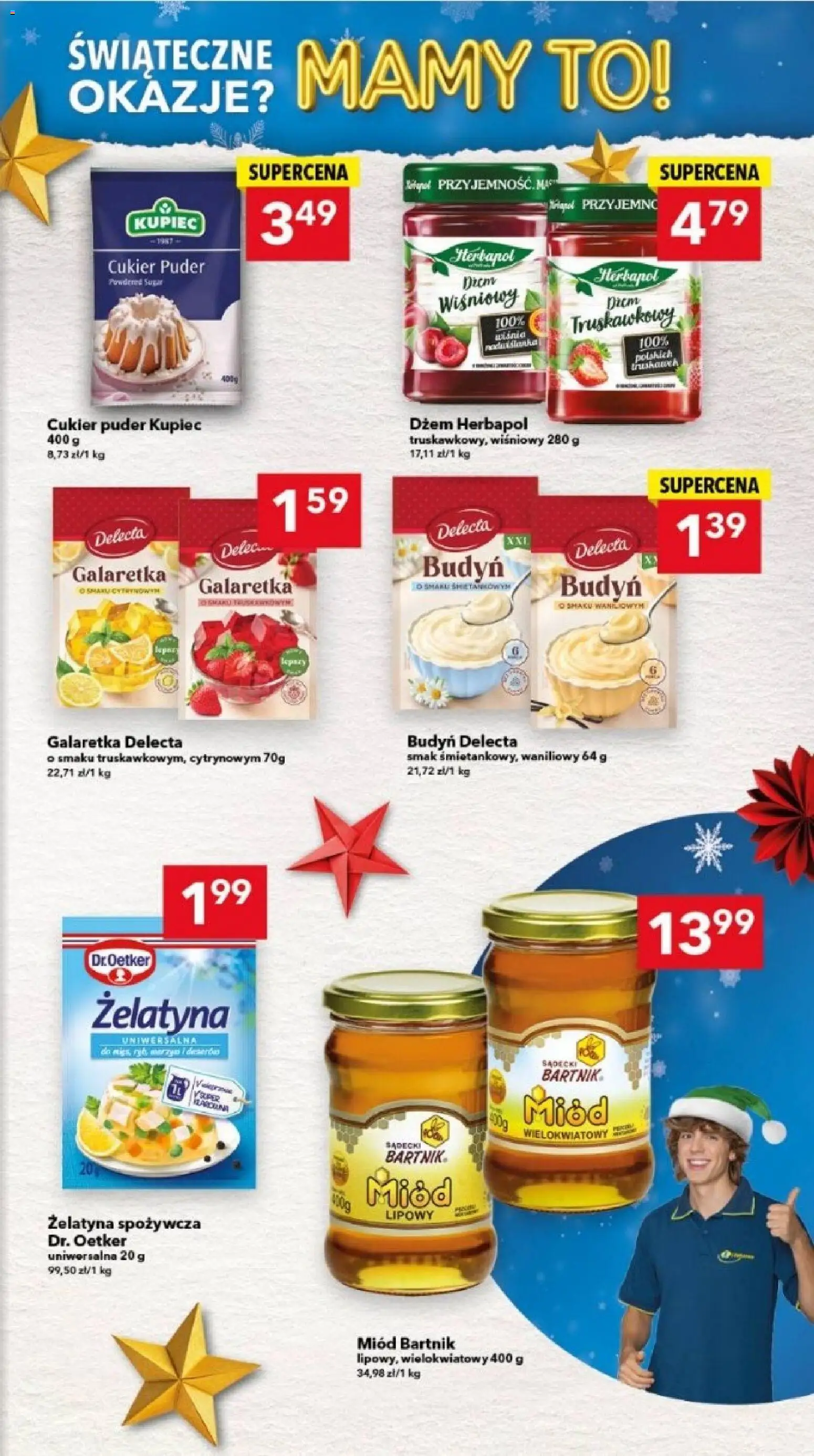 Lewiatan gazetka - Lublin od 04.12.2025 | Strona: 5 | Produkty: Galaretka, Żelatyna, Puder, Cukier