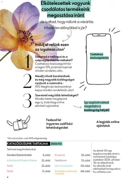 Katalógus Oriflame 2026/03 - amely érvényes a következő dátumtól: 11.02.2026 | Oldal: 2 | Termékek: Smink