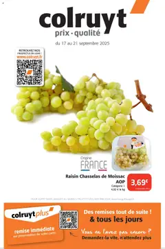 Colruyt - Prévisualisation de Colruyt - prix qualité valide à partir de 17.09.2025