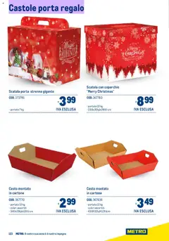 Anteprima del volantino Metro Natale catalogo valido a partire dal 06.11.2025 | Pagina: 123 | Prodotti: Scatola