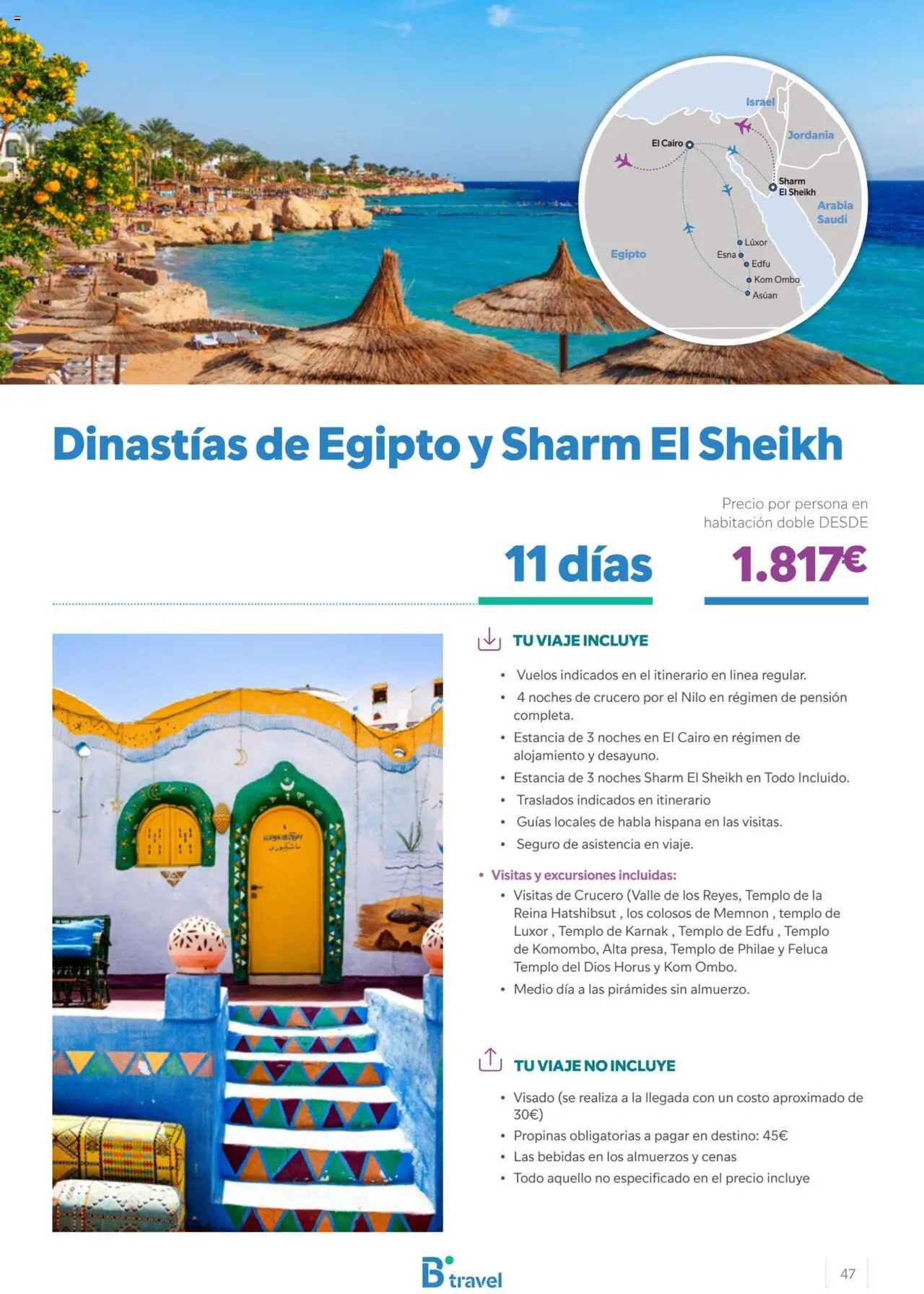B the travel brand Egipto │ válido desde el 15.04.2024 | Página: 47