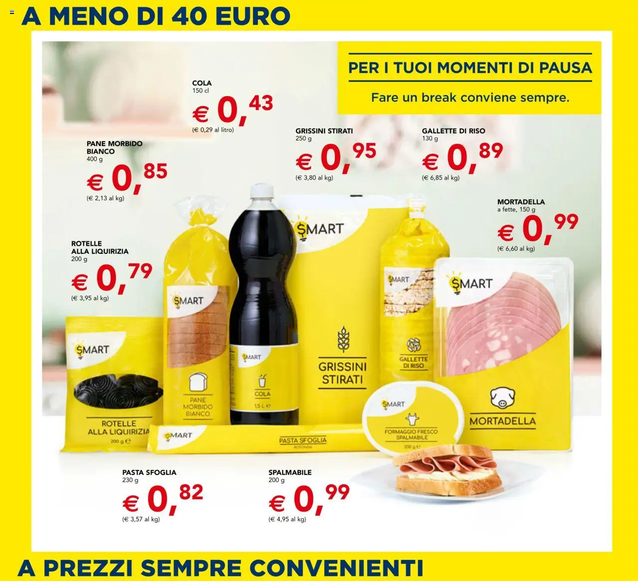 Volantino Esselunga S del 26.06.2025 | Pagina: 5 | Prodotti: Pane, Pasta, Gallette, Grissini