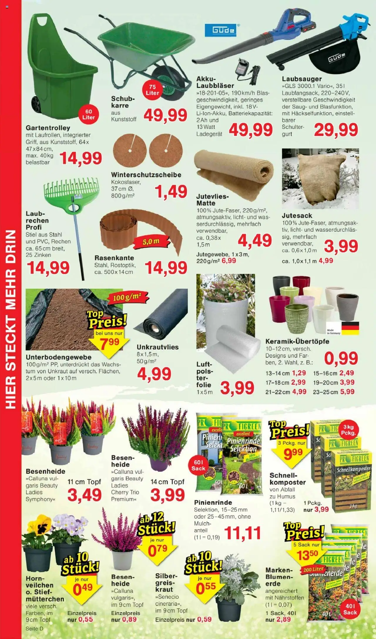 Jawoll Prospekt – gültig ab 06.10.2025 | Seite: 8 | Produkte: Blumen, Kraut, Ladegerät