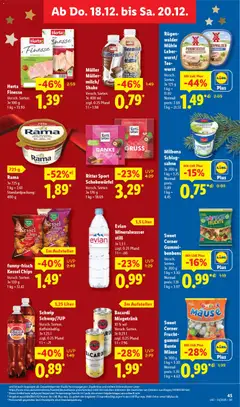 Lidl - Prospekt ab 15.12.2025 gültig | Seite: 65 | Produkte: Rama, Ritter sport, Schinken, Chips