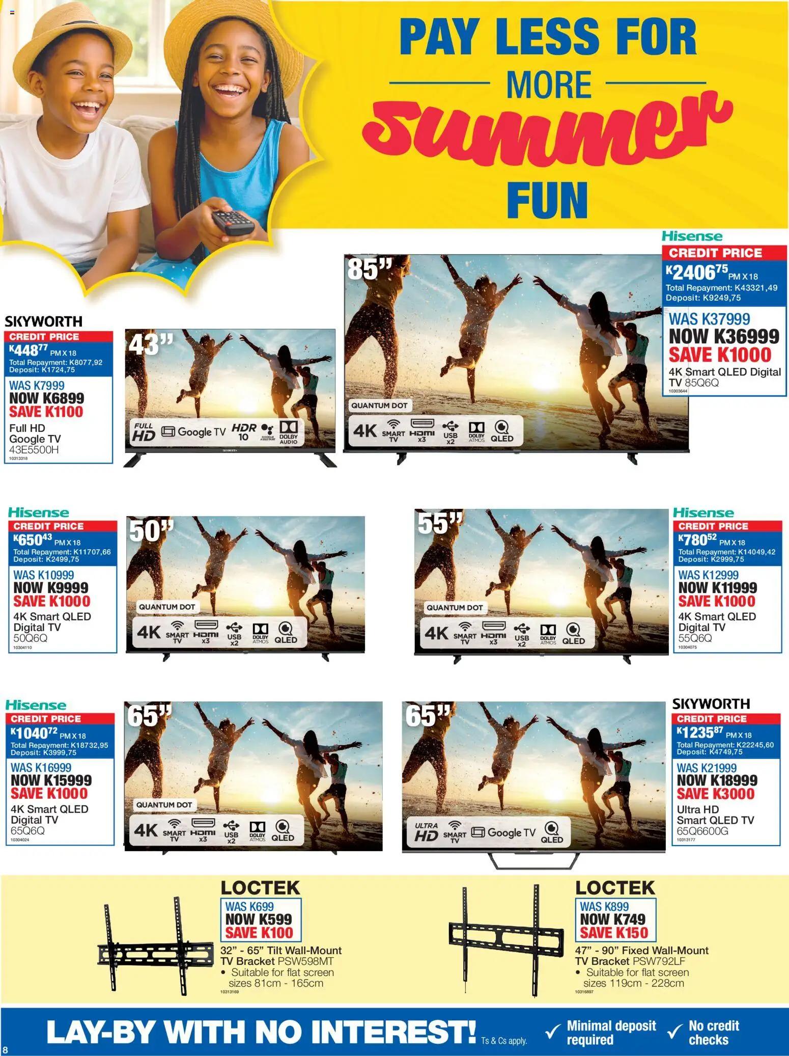 New OK Furniture catalogue – valid from 19.01.2026 | Page: 8 | Products: Audio, TV