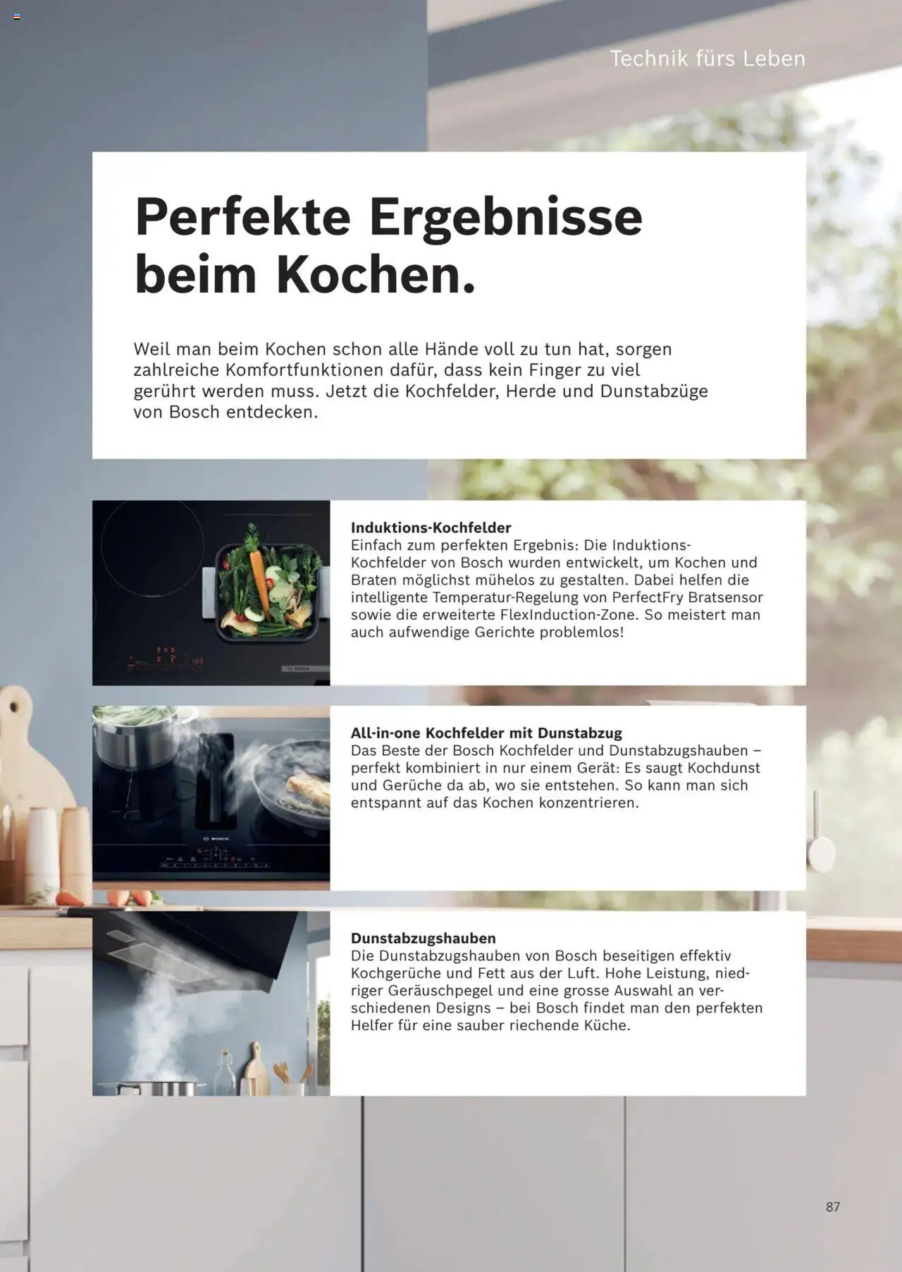 Fust Küchenmagazin ab 04.03.2025 | Seite: 87 | Produkte: Dunstabzug, Bosch