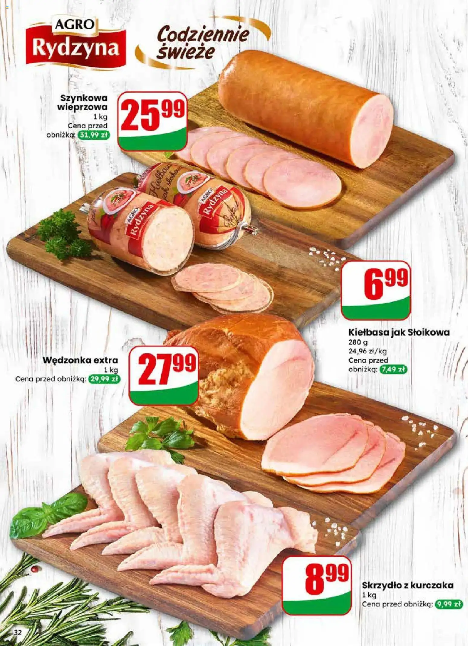 Dino Gazetka od 25.02.2026 | Strona: 32 | Produkty: Kiełbasa