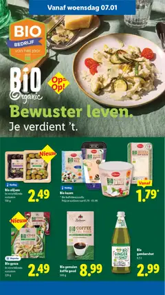 Bio gemalen koffie goud, 500 g - Voorbeeld van een folder van Lidl, geldig van 05.01.2026 | Pagina: 19