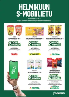 Prisma-mainoslehti voimassa 01.02.2026 alkaen