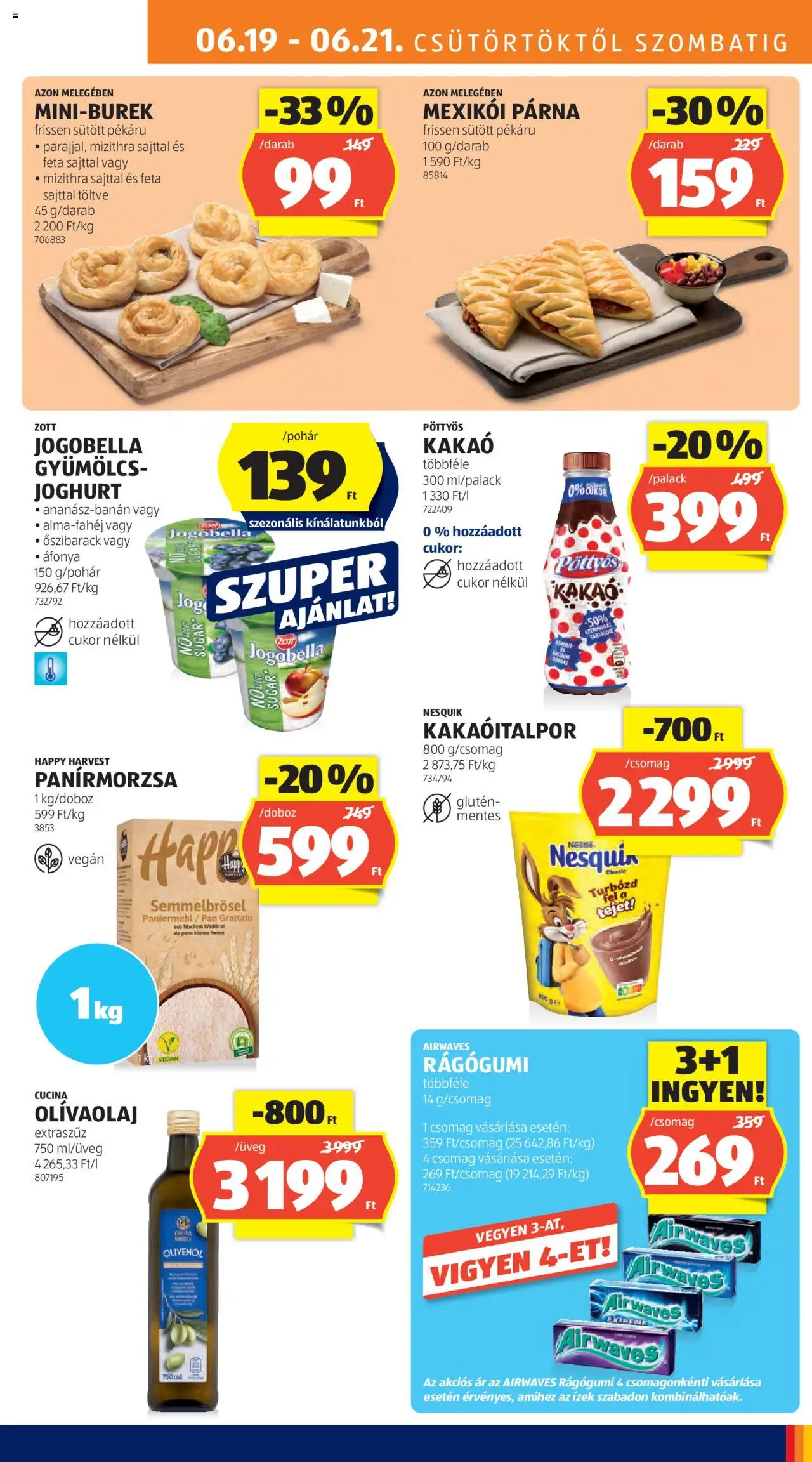 Aldi akciós ujság - amely érvényes a következő dátumtól: 19.06.2025 | Oldal: 11 | Termékek: Áfonya, Panírmorzsa, Vegán, Cukor