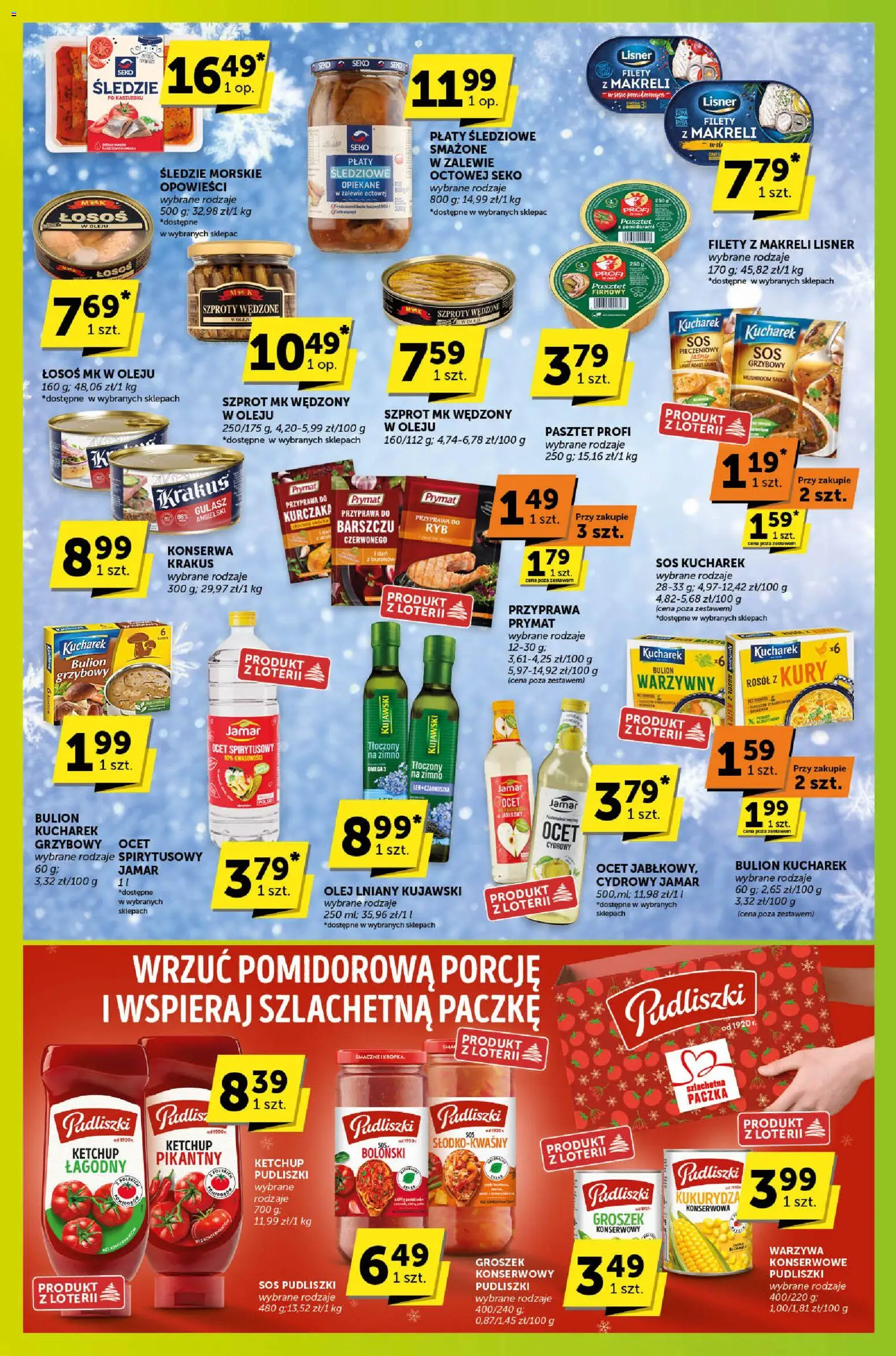 Groszek Gazetka - Sprawdź, co więcej od 27.11.2025 | Strona: 8 | Produkty: Kukurydza, Olej, Gulasz, Sos