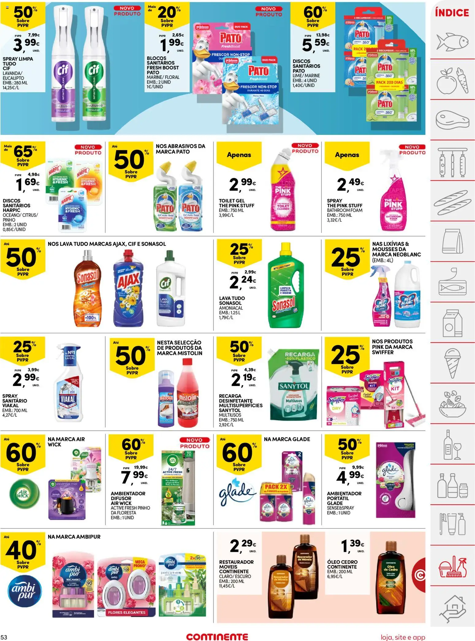 Continente folheto │ válido de 10.03.2026 | Página: 53 | Produtos: Flores, Óleo, Difusor