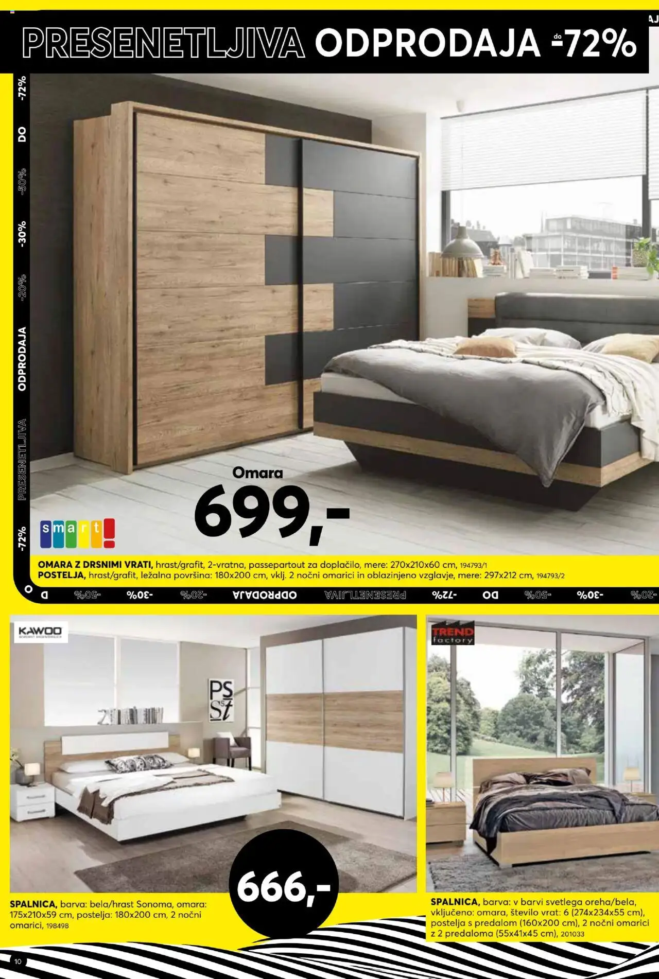 Dipo katalog │ velja od 02.07.2025 | Stran: 10 | Izdelki: Postelja, Omara, Barva