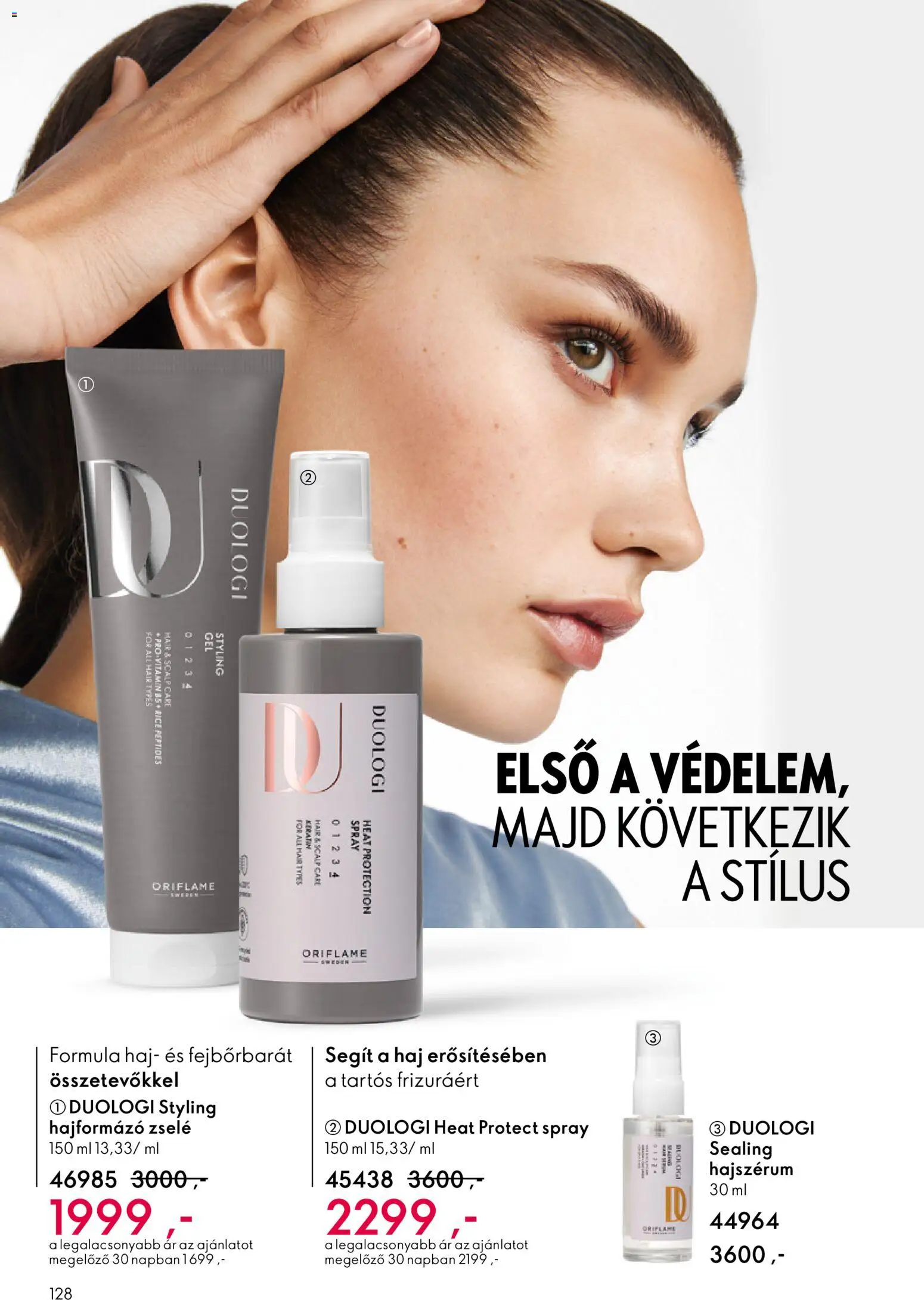 Oriflame akciós ujság - amely érvényes a következő dátumtól: 22.10.2025 | Oldal: 128 | Termékek: Hajformázó