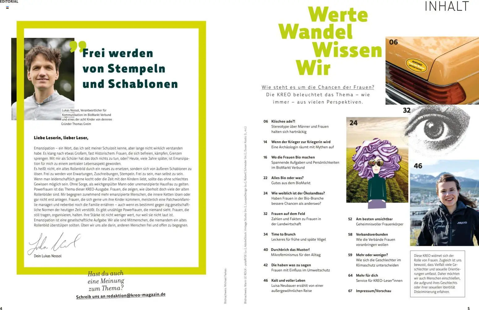 Denns BioMarkt KREO Magazin gültig ab 16.04.2026 | Seite: 3