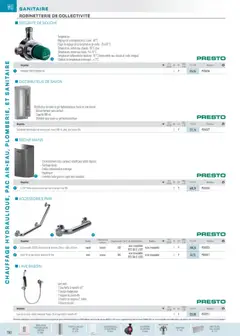 Rexel - Prévisualisation de Rexel  Chauffage Hydraulique, PAC Air-Eau, Plomberie et Sanitaire valide à partir de 01.12.2025 | Page: 125 | Produits: Robinet, Brosse, Savon, Douche