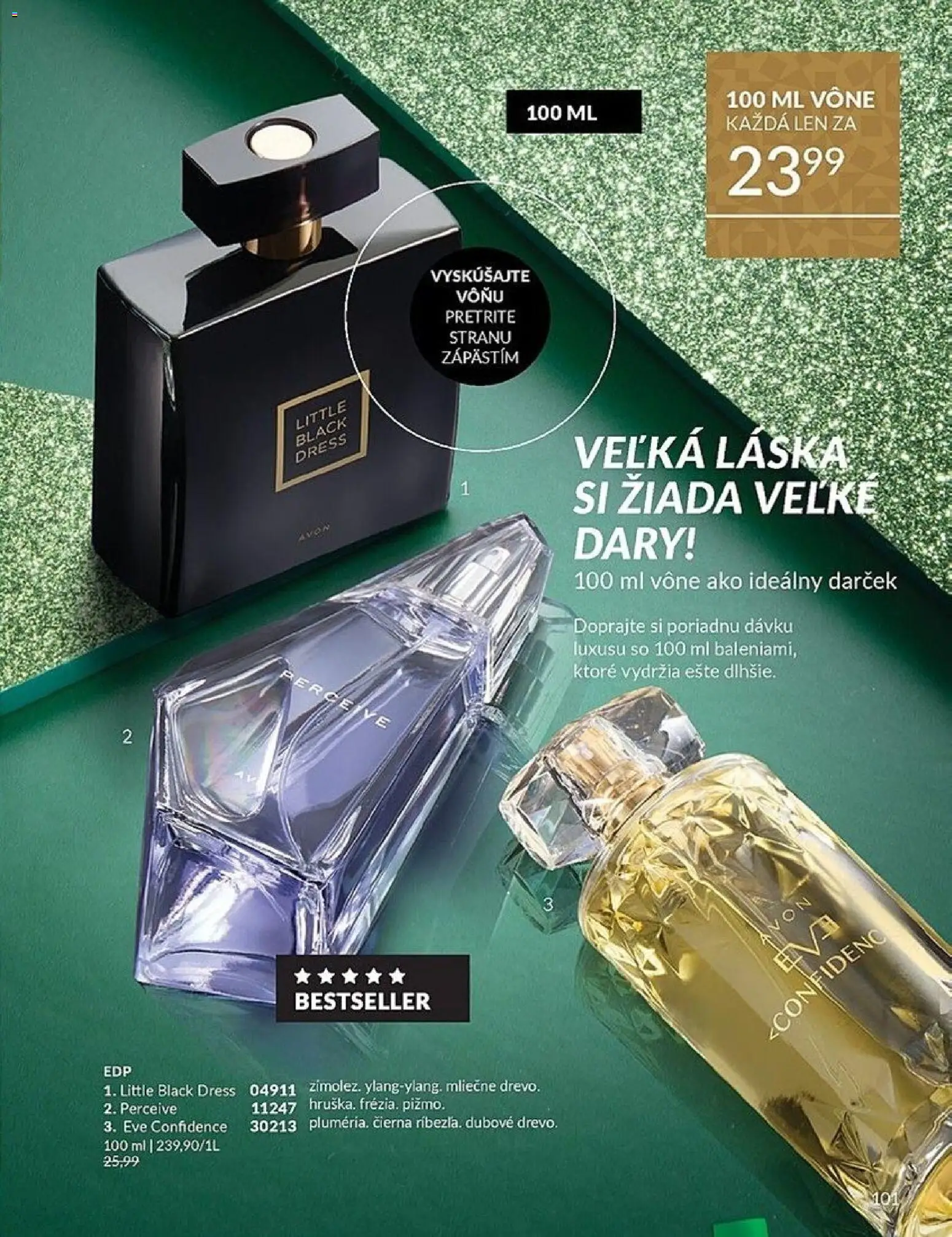 Nové Avon akcie – leták je platný od 01.11.2025 | Strana: 101