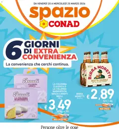 Anteprima del volantino Spazio Conad volantino Extra Convenienza valido a partire dal 20.03.2026