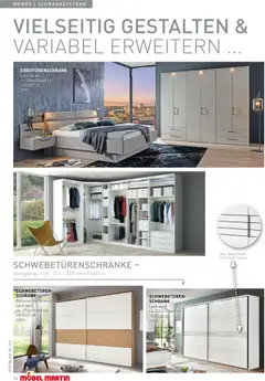 Möbel Martin  Schlafzimmer 2025 ab 09.10.2025 gültig | Seite: 14 | Produkte: Drehtürenschrank, Schrank