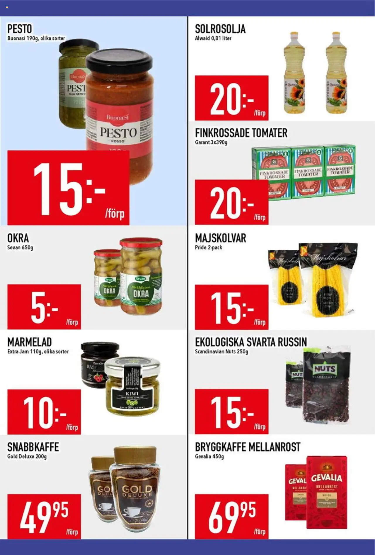 Matdax reklamblad aktuell från 04.08.2025 | Sida: 14 | Produkter: Tomater, Kiwi, Pesto
