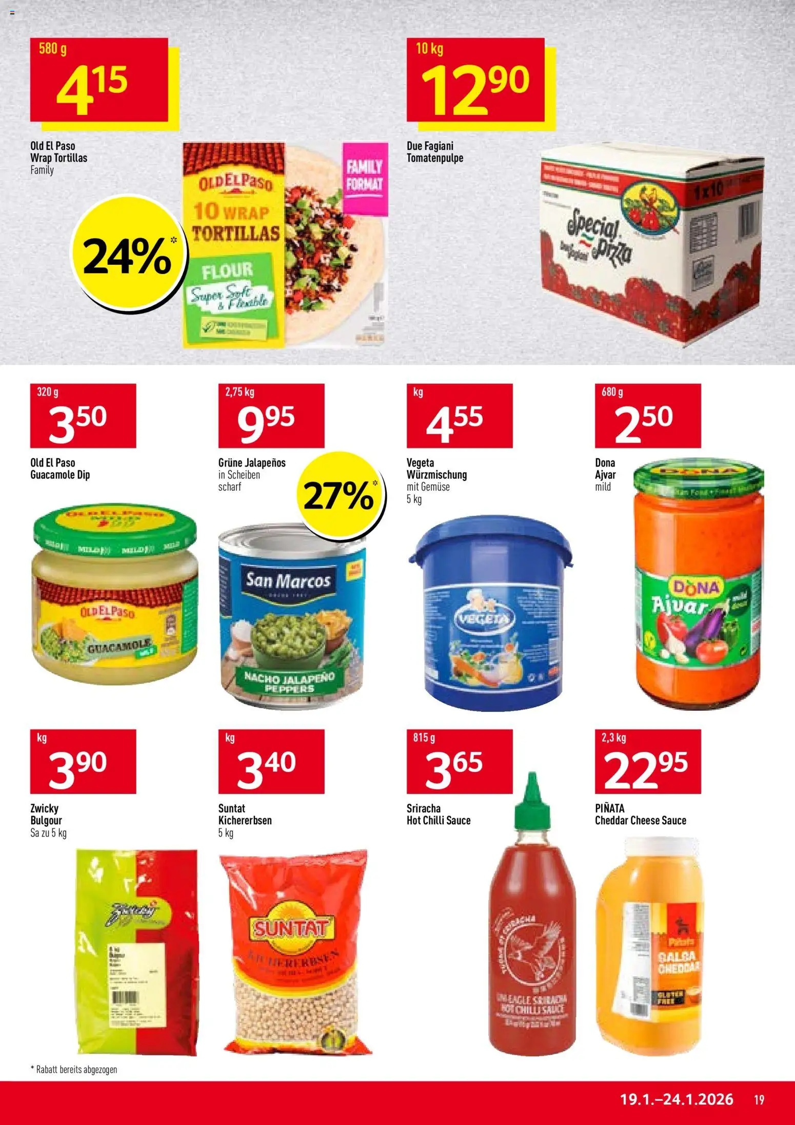 Prodega Aktionen – gültig ab 19.01.2026 | Seite: 19 | Produkte: Gemüse