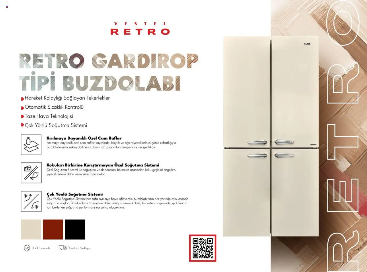 Vestel Retro Katalog - 06.08.2024 tarihinden itibaren geçerlidir | Sayfa: 11 | Ürünler: Raf, Gardırop, Koku, Buzdolabı
