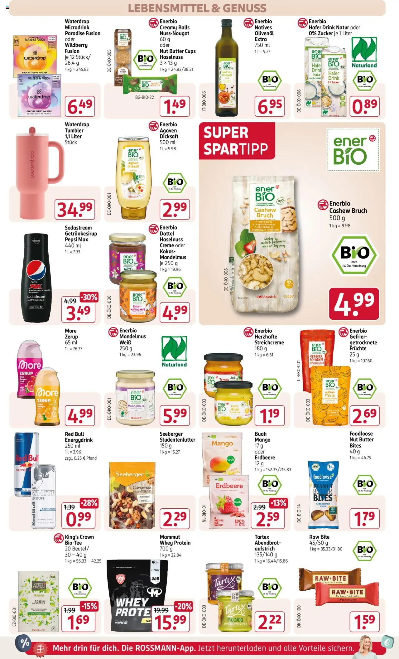 Rossmann Prospekt 	 - gültig ab dem 04.08.2025 | Seite: 8 | Produkte: Pepsi max, Olivenol, Apple, Mango