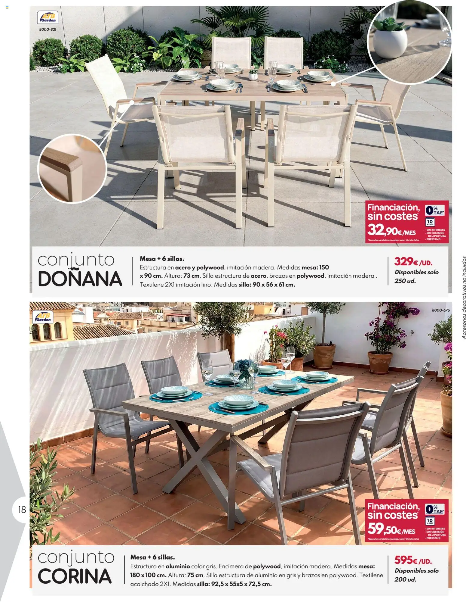 BricoCentro folleto │ válido desde el 23.03.2026 | Página: 18 | Productos: Mesa, Silla