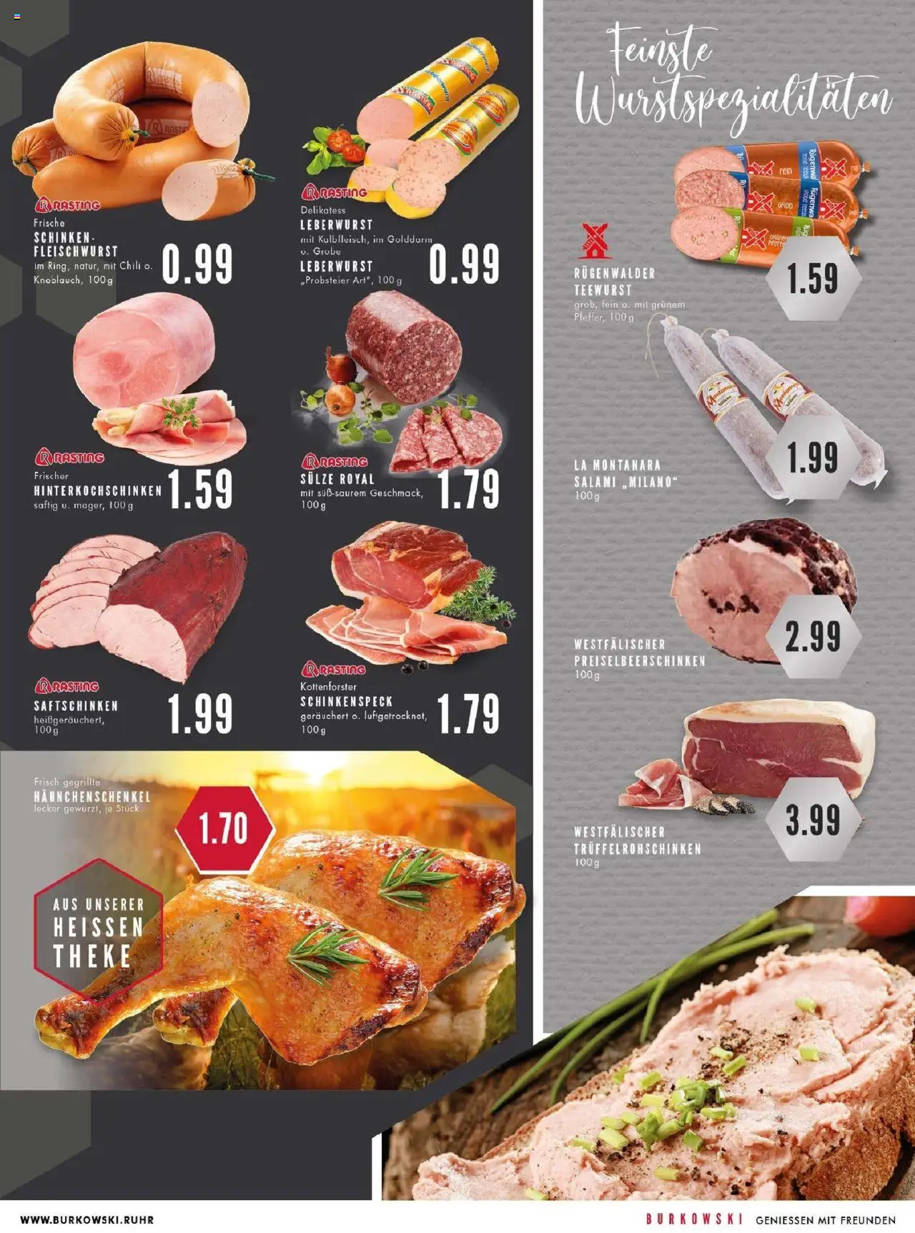 Edeka prospekt Essen	 - gültig ab dem 20.07.2025 | Seite: 5 | Produkte: Theke, Chili, Salami, Schinken