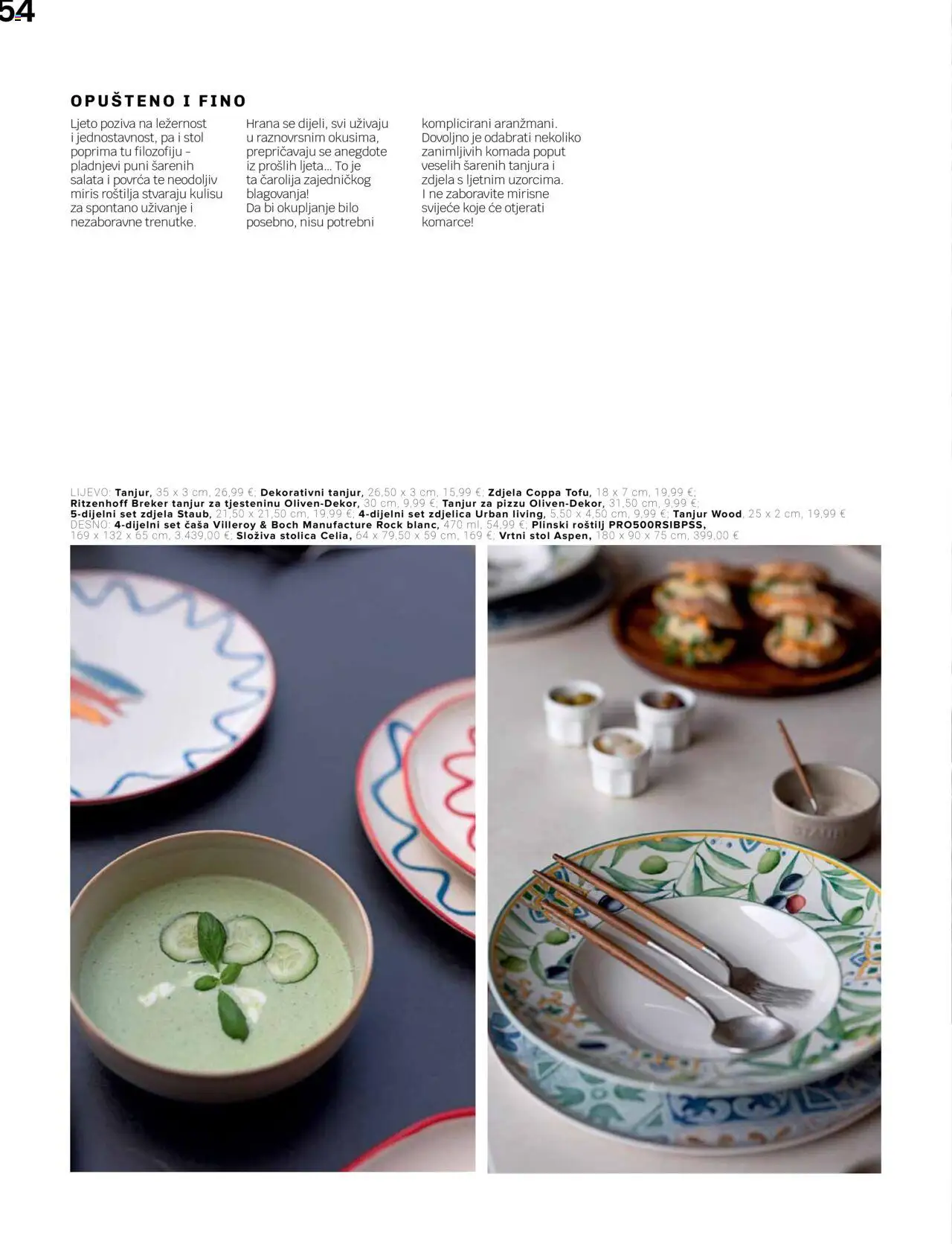 Lesnina katalog | vrijedi od 10.04.2025 | Stranica: 54 | Proizvodi: Stolica, Miris, Salata, Zdjela