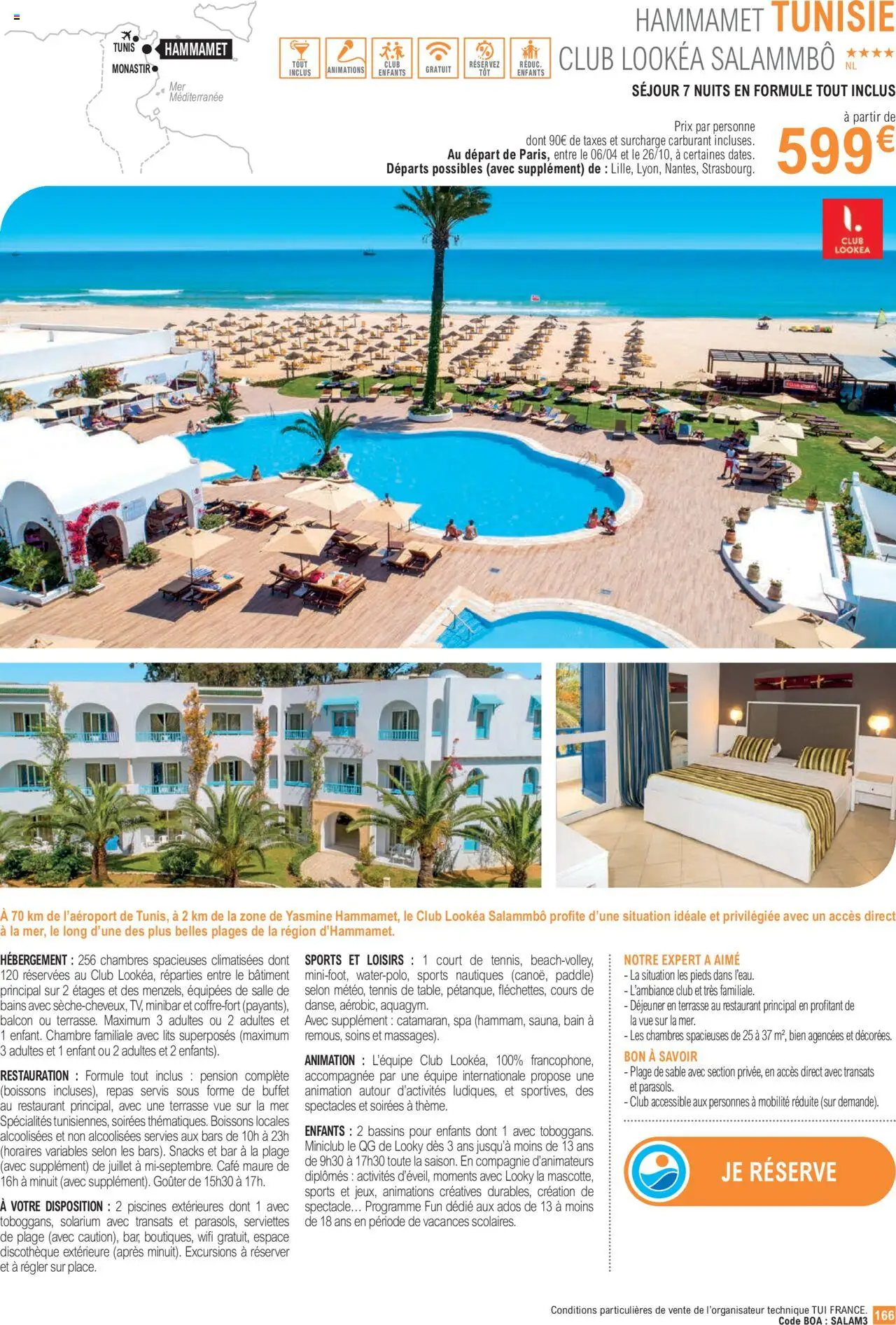  | Page: 166 | Produits: Buffet, Paddle, Café